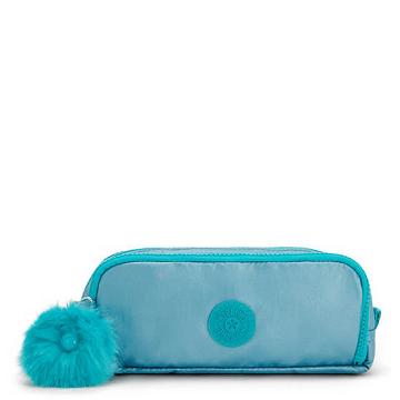 Bolsas Kipling Gitroy Metallic Pencil Case Turquesa | MX 1904KO